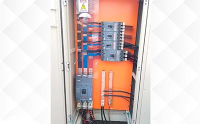 Tablero de distribución eléctrica